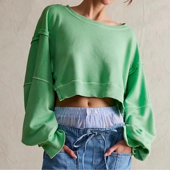 Free People We The Free Camden Sweatshirts NEW - Picture 10 of 10